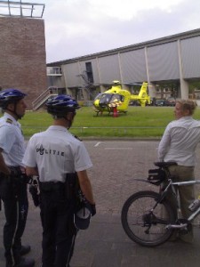 Traumahelikopter bij NAi